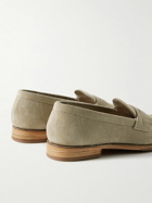 Grenson - Floyd Suede Penny Loafers - Neutrals
