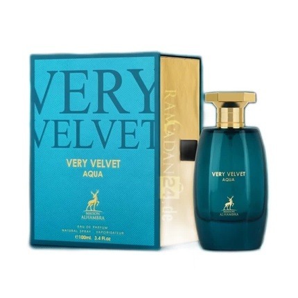 Photo: Maison Alhambra Unisex Very Velvet Aqua EDP Spray 3.4 oz Fragrances 6291108736616