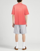 Amiri Mens T-shirt Coral