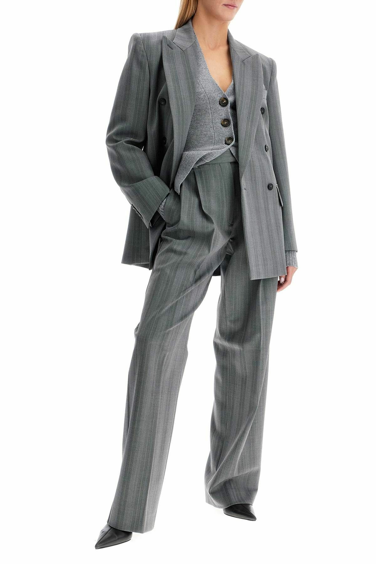 ボトムスその他 SPORTMAX Women Pants 2422136033600002C Grey Sportmax Pants & Shorts in Gray | Lyst