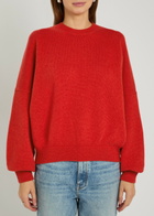 Khaite Margaux Cashmere Jumper Orange