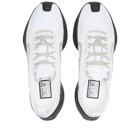 Gucci Men's Run Sneakers in Black/White