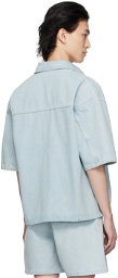 Nanushka Blue Jorge Denim Shirt