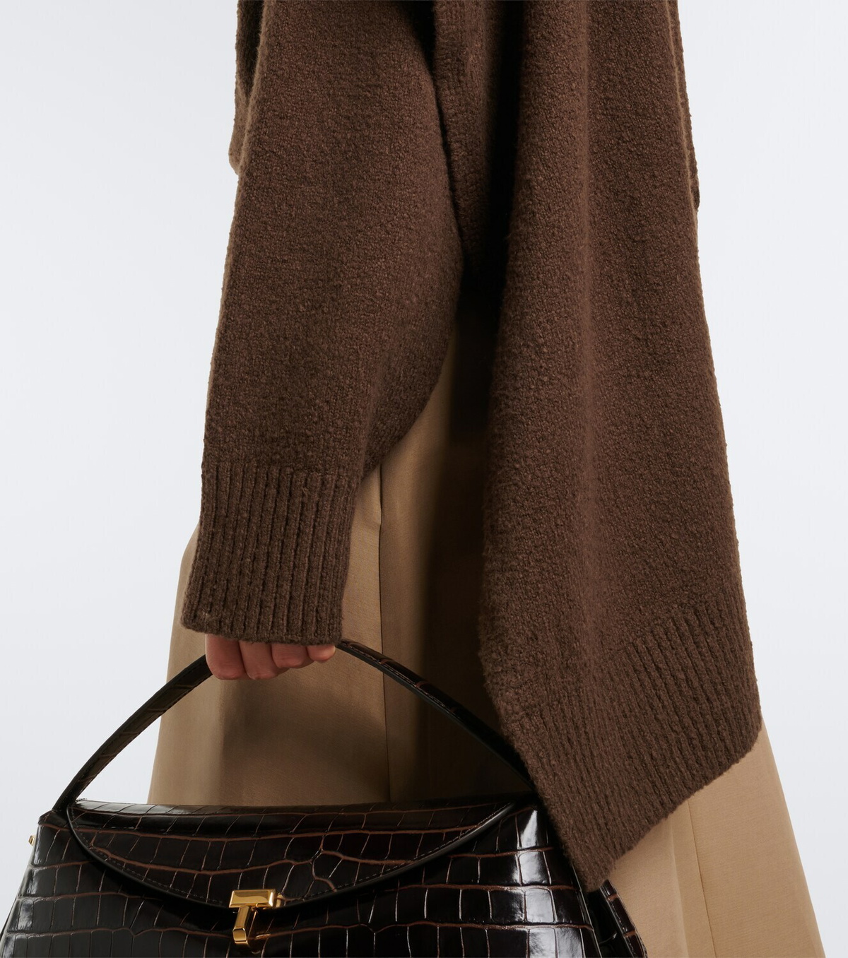 Altuzarra Palmer layered cotton-blend sweater