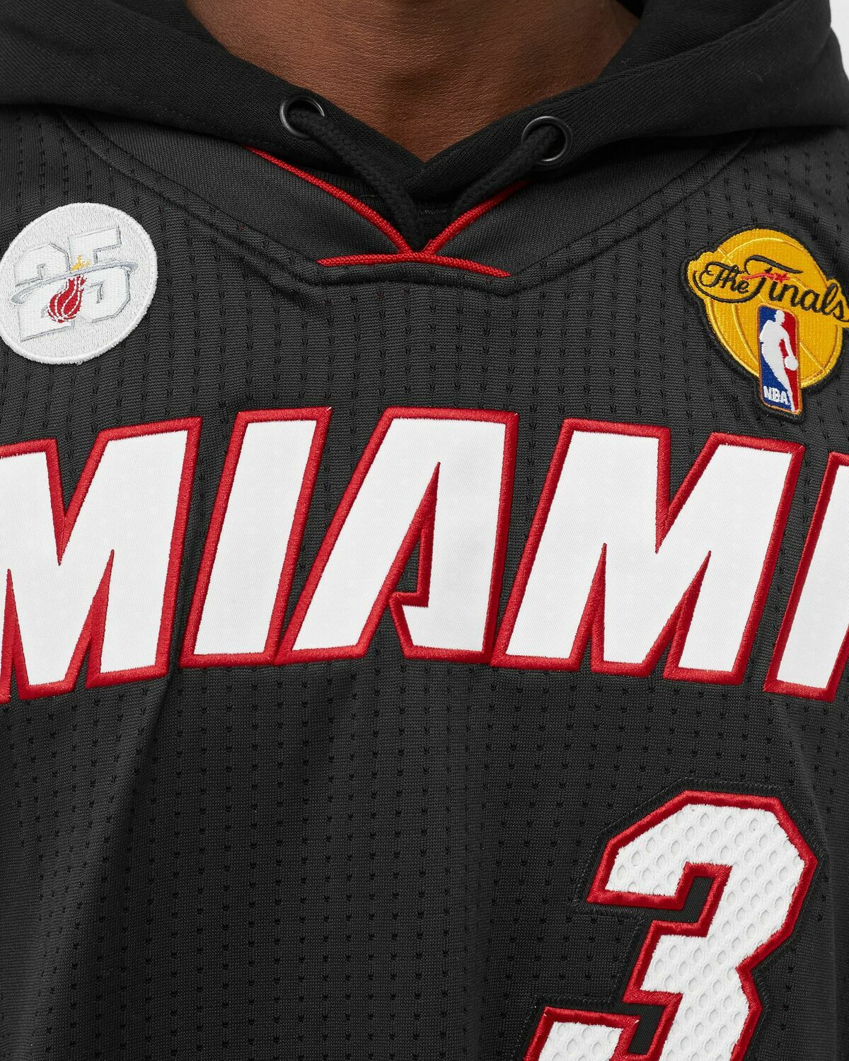 Mitchell & Ness NBA AUTHENTIC ROAD FINALS JERSEY MIAMI HEAT 2012-13 DWYANE WADE #3 Black Men