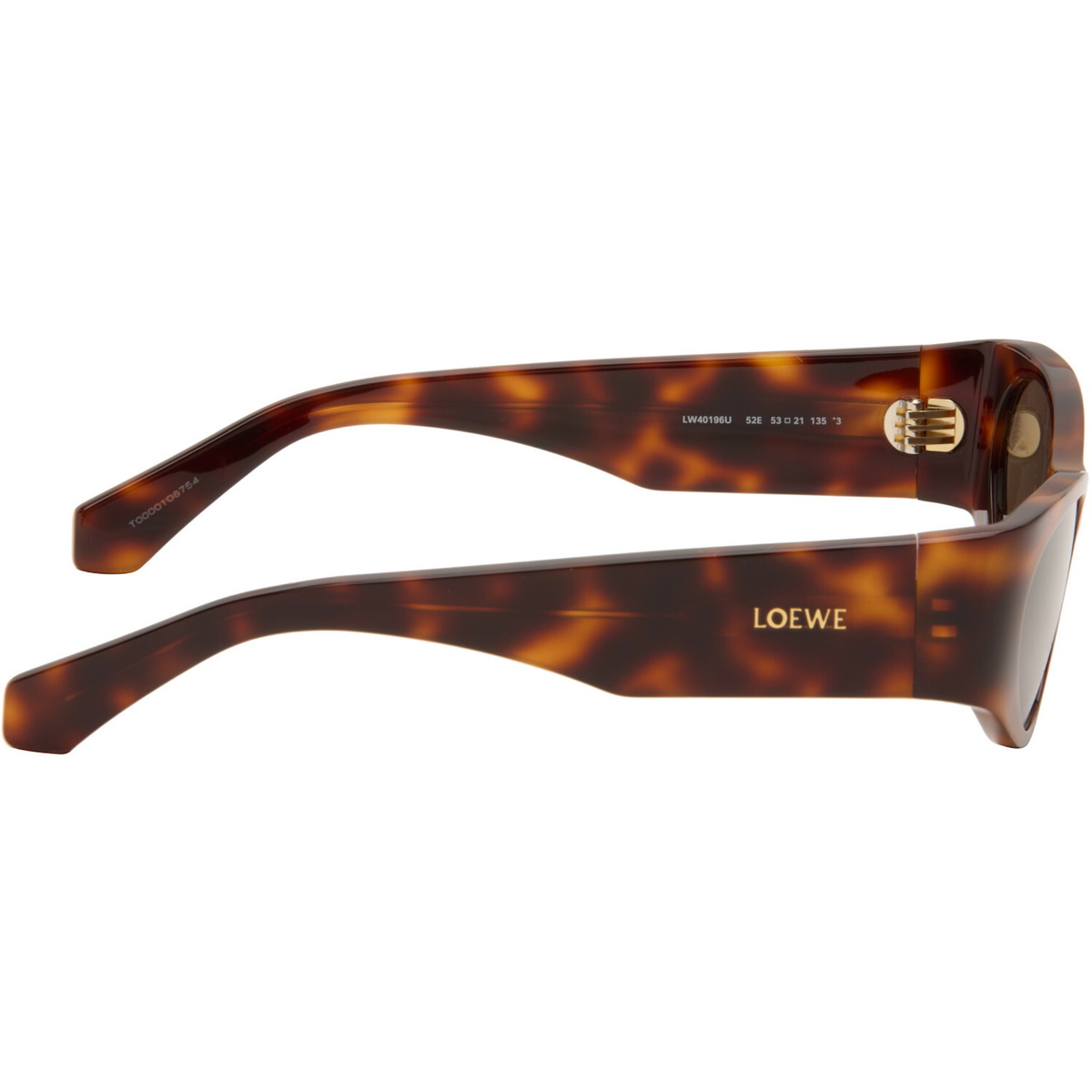 LOEWE Brown Flash Small Cateye Sunglasses