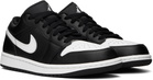 Nike Jordan Black & White Air Jordan 1 Low Sneakers