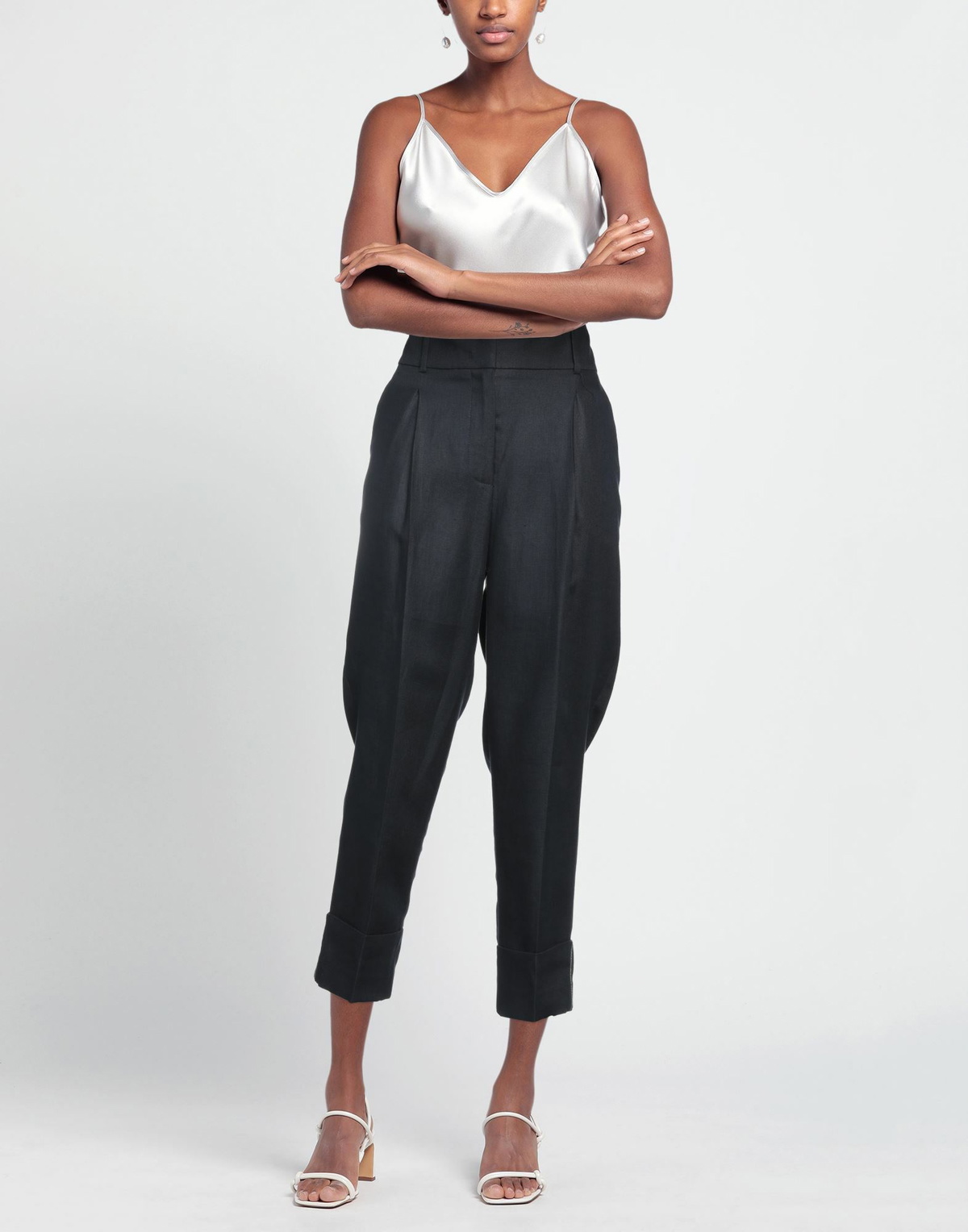 Peserico Womens Pants Midnight in Blue