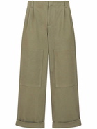 ETRO - Wide-leg Cotton Trouser