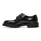 Dries Van Noten Black Rubber Sole Derbys