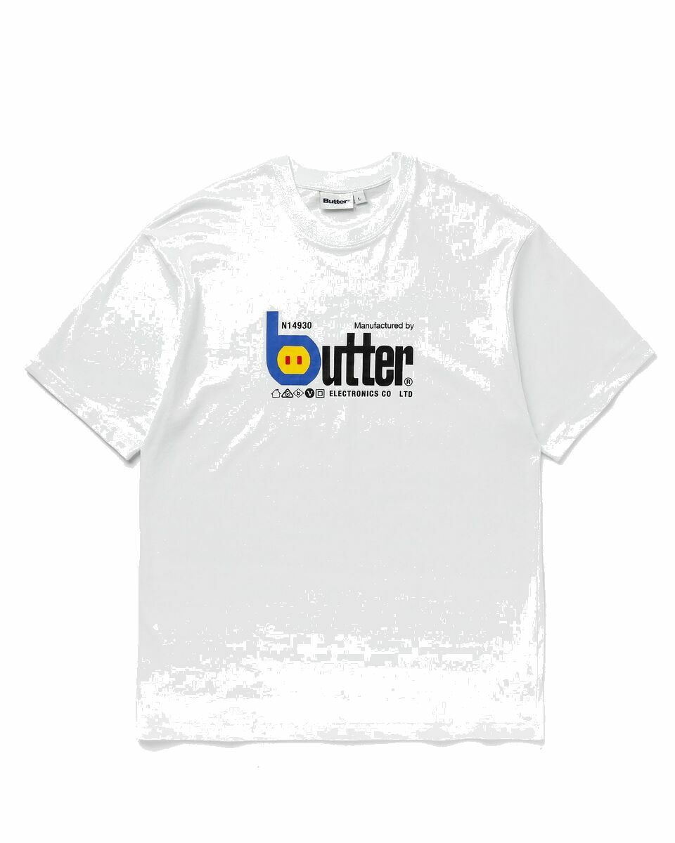 Photo: Butter Goods Electronics Tee White - Mens - Shortsleeves