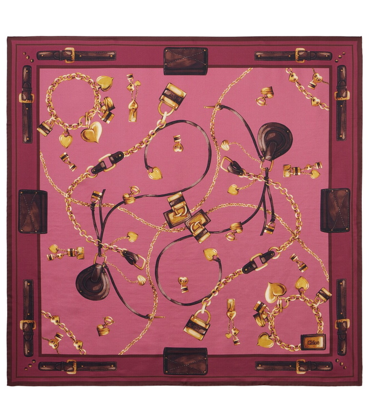 Photo: Chloé Paddington silk scarf
