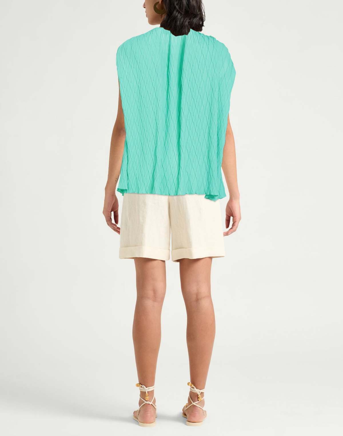 Jijil Womens Top in Green