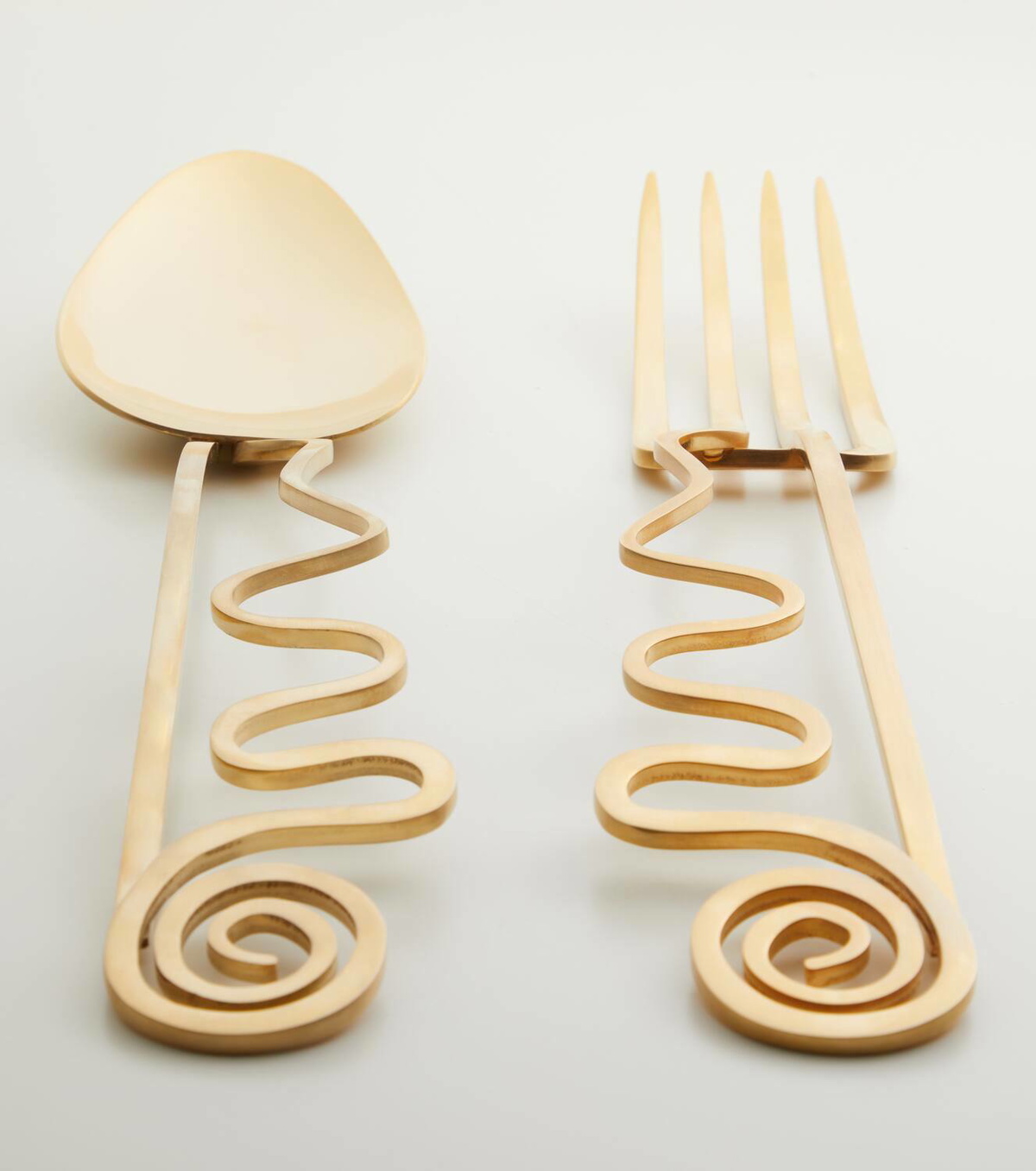 L'Objet Spirale 2-piece flatware set
