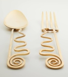 L'Objet Spirale 2-piece flatware set