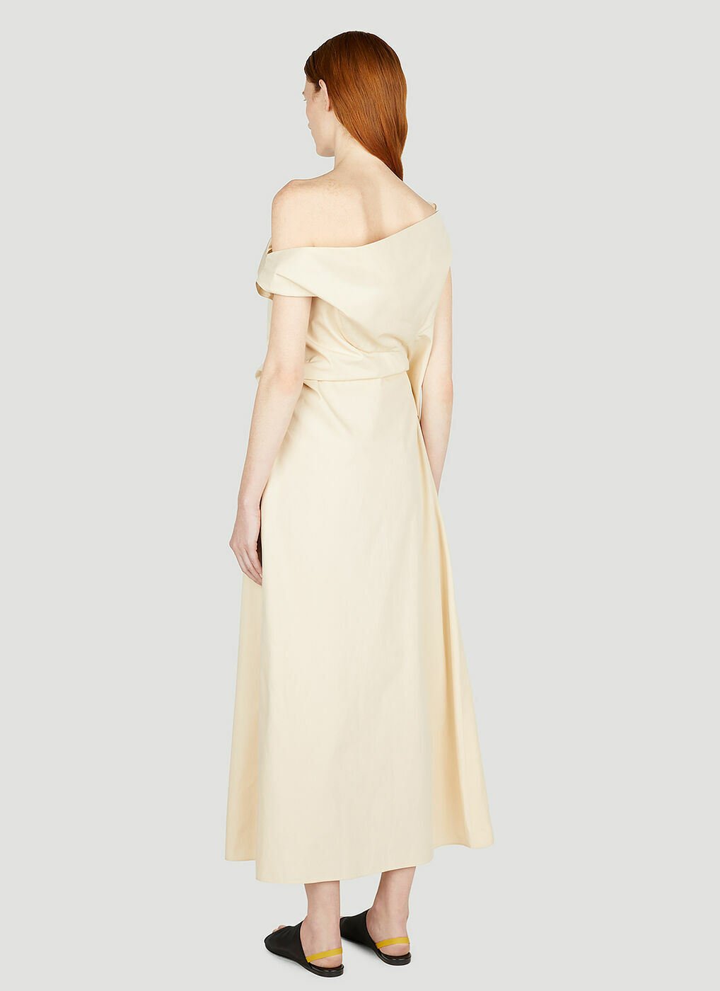 The Row Bamaris Dress in Cream The Row