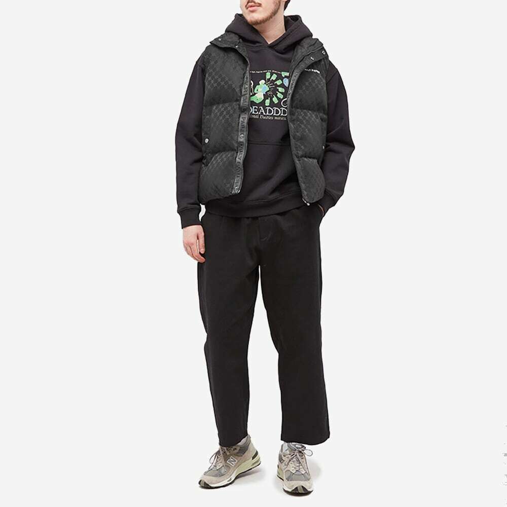 Daily Paper Men's Pondo Monogram Down Vest in Black