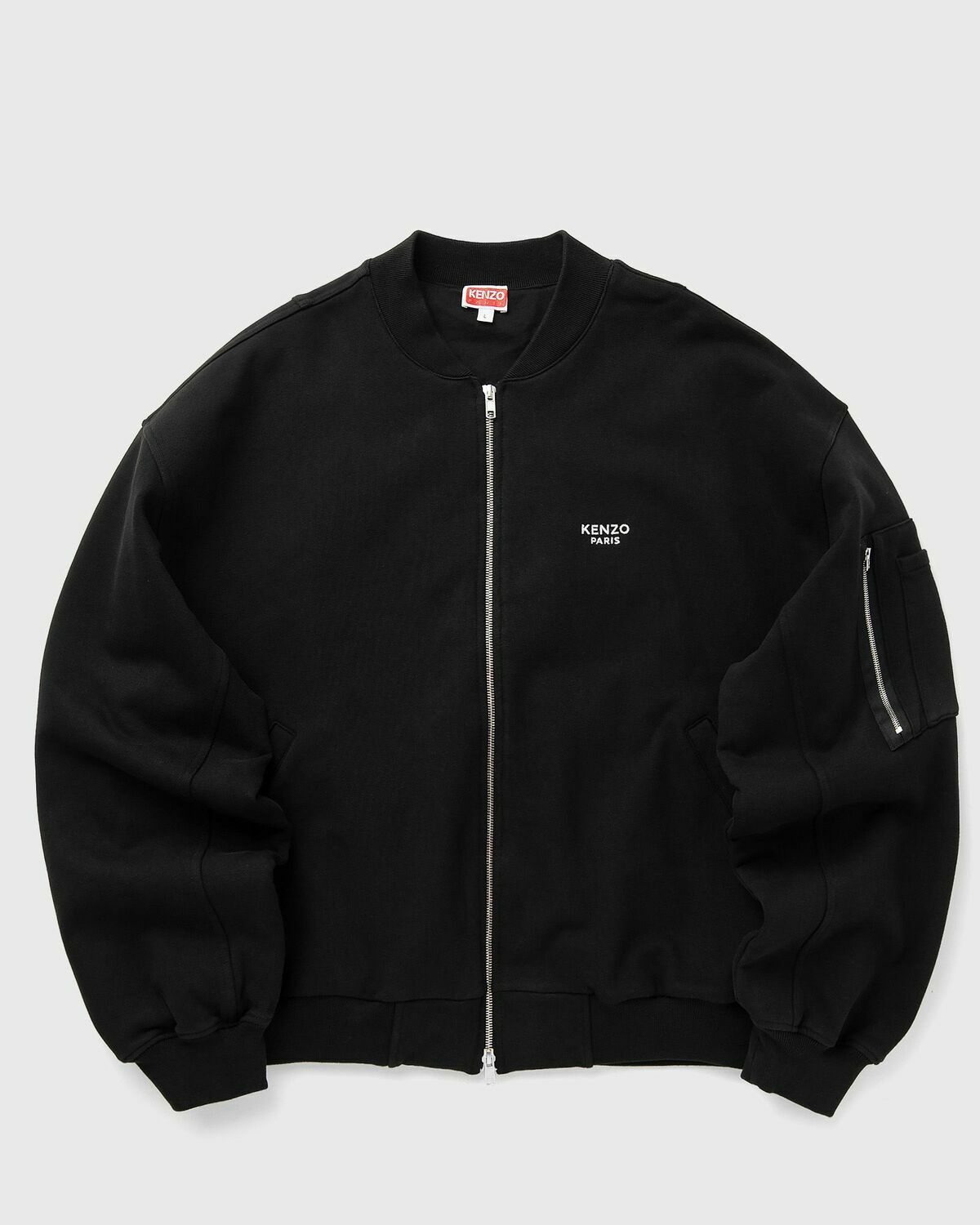 Kenzo KENZO POP EMBROIDERED BOMBER Black Mens Bomber Jacket