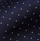 PAUL SMITH - 8cm Polka-Dot Silk-Jacquard Tie - Blue