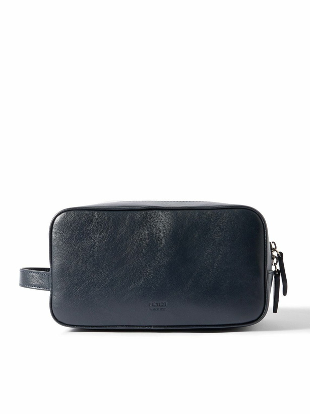 Photo: Métier - Leather Wash Bag