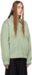 Camiel Fortgens Green Simple Bomber Jacket