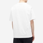 Han Kjobenhavn Men's Faded Logo Boxy T-Shirt in White