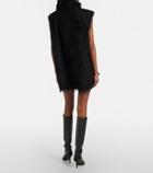 The Frankie Shop Lancy fringed minidress
