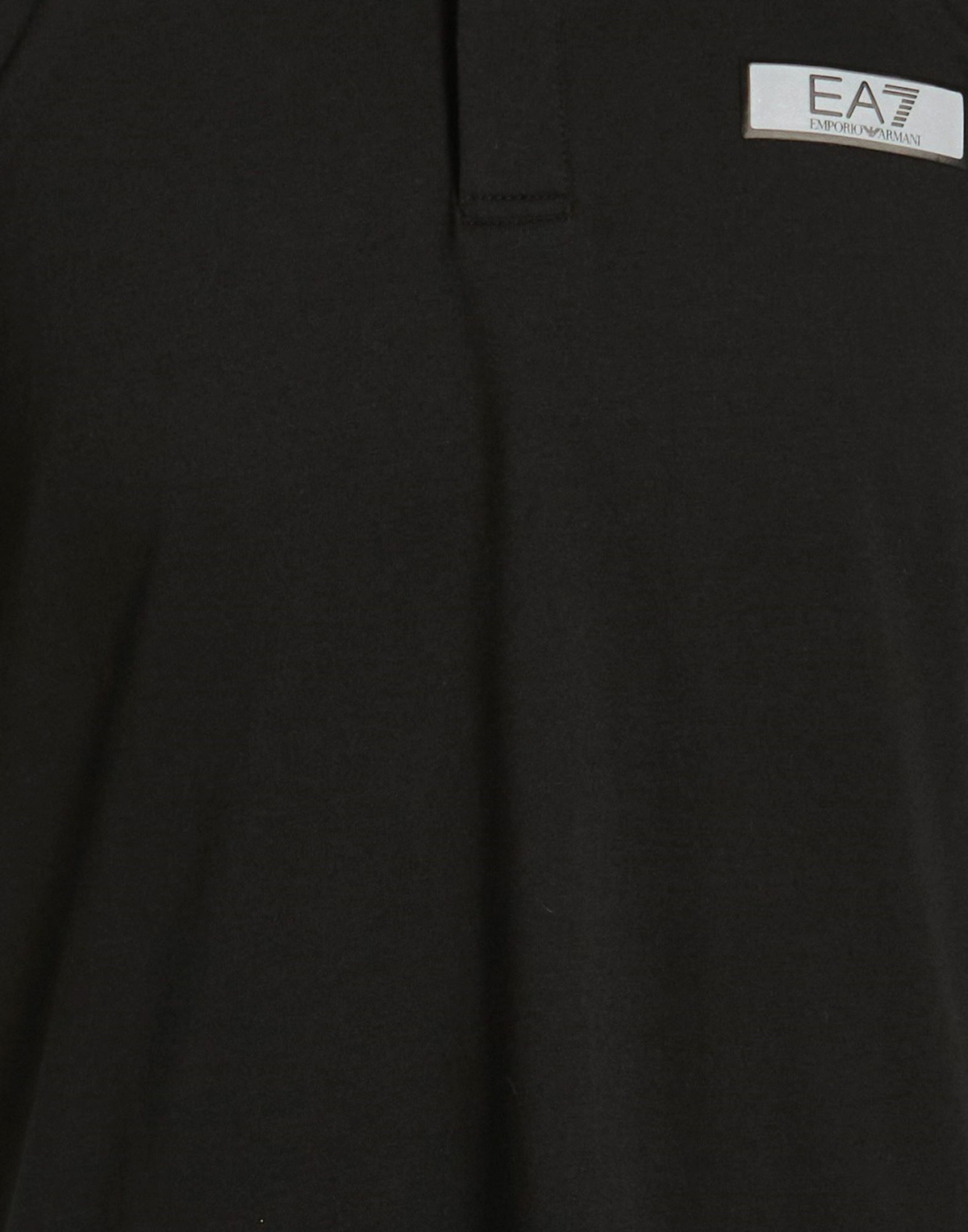Ea7 Mens Polo shirt in Black
