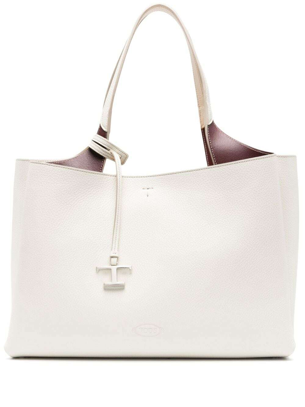TOD'S - T Timeless Medium Leather Shoulder Bag Tod's