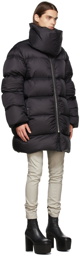 Rick Owens Black Down Mountain Jacket