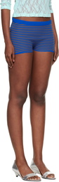 Gimaguas Blue & Brown Camu Shorts