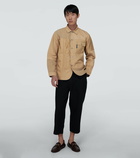 Comme des Garcons Homme - Patchwork cotton-linen jacket