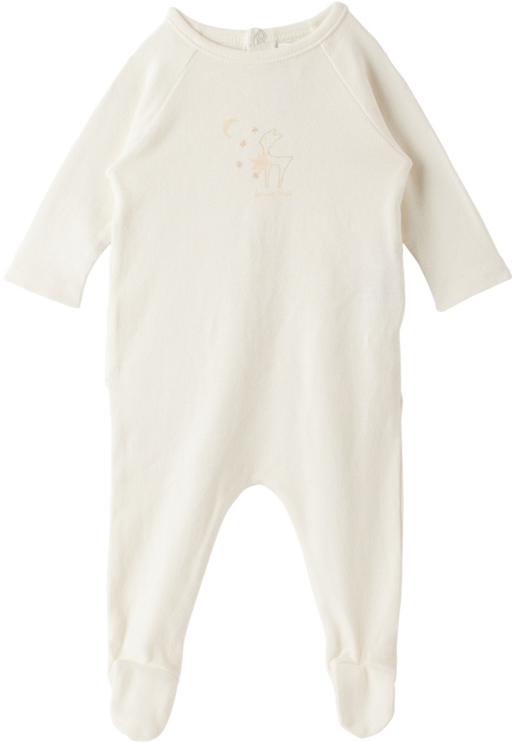 Photo: Bonpoint Baby White Tif Bodysuit