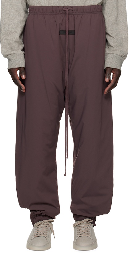 Photo: Essentials Purple Zip Cuff Track Pants