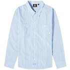 Dickies Men's Premium Collection Service Overshirt in Service Stripe