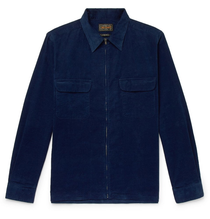 Photo: Beams Plus - Cotton-Corduroy Shirt Jacket - Men - Indigo