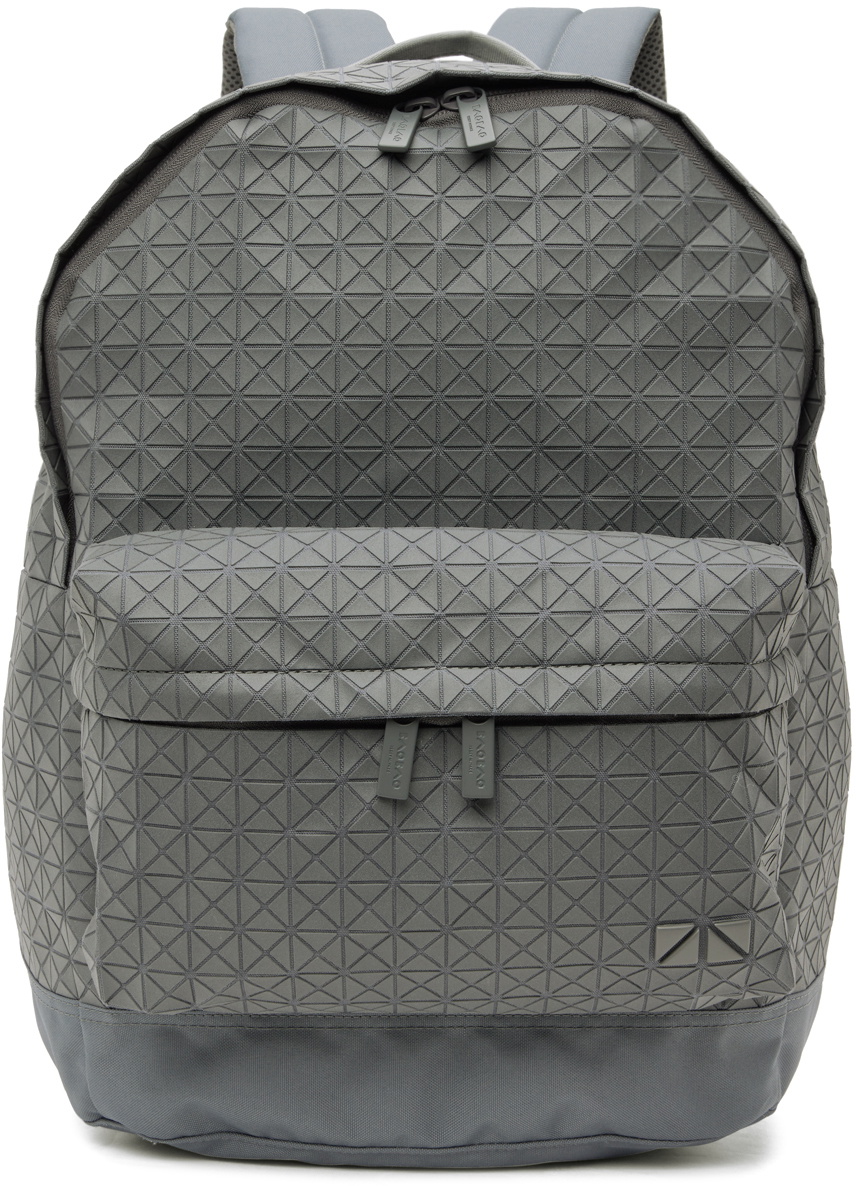Bao Bao Issey Miyake Geo Daypack Backpack ~NWT~ Grey | eBay
