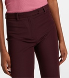 'S Max Mara Cotton-blend cropped straight pants