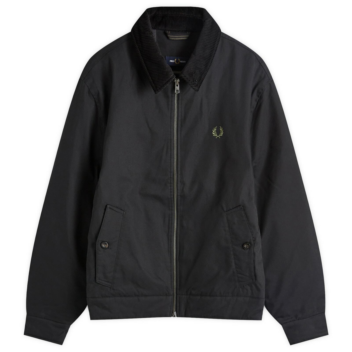 Fred Perry Woven Pique Bomber Jacket Fred Perry