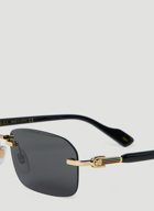 Gucci - GG Rapper Sunglasses in Black