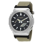 Casio G-STEEL Alarm World Time Quartz Analog-Digital Mens Watch GM2100C-5A