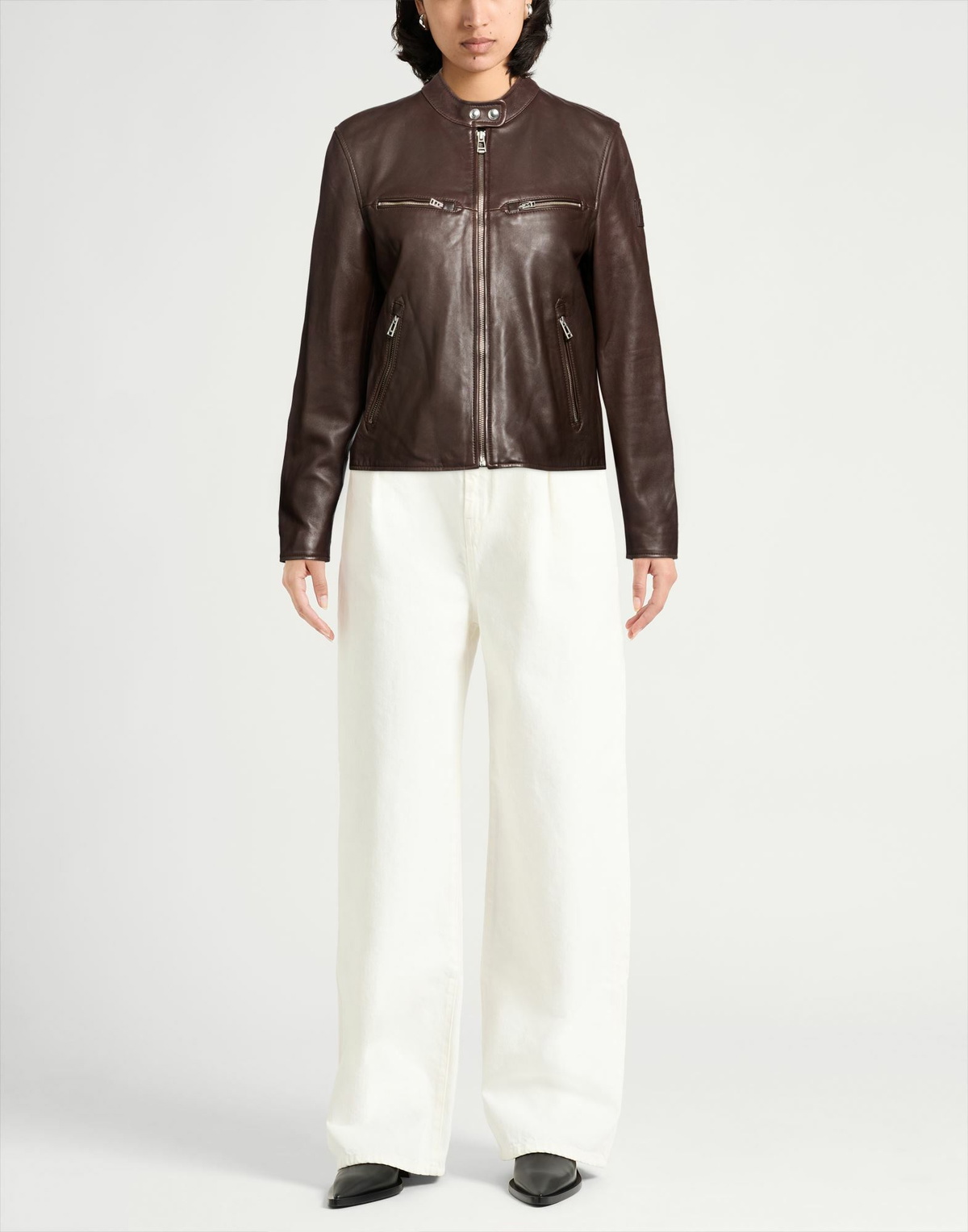 Belstaff Womens Jacket Dark in Brown