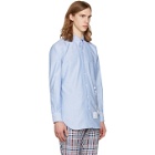 Thom Browne Blue Anchor and Fish Classic Shirt