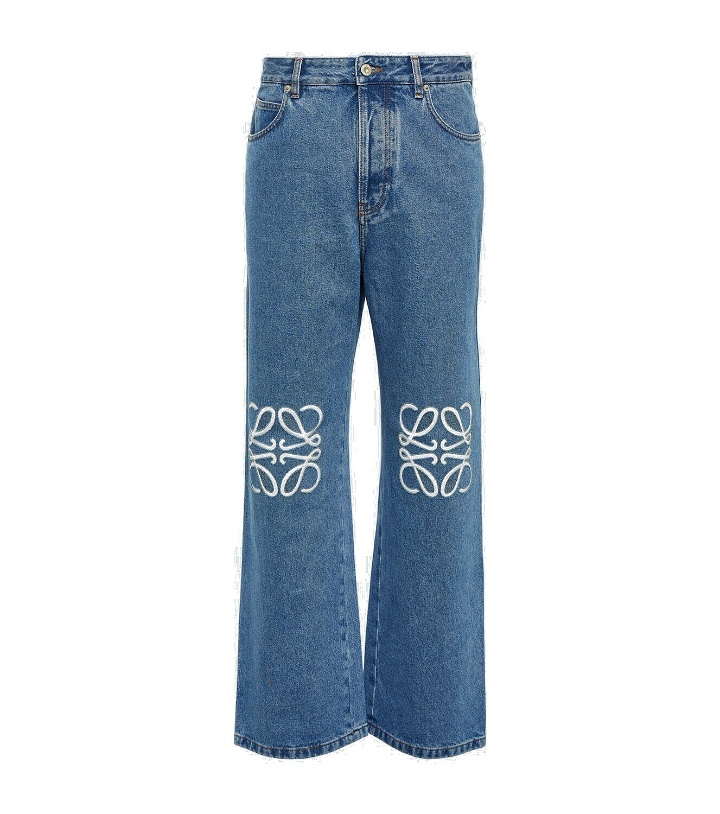Photo: Loewe Anagram straight jeans