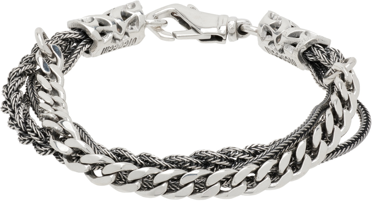 Emanuele Bicocchi Chain & Braided Bracelet