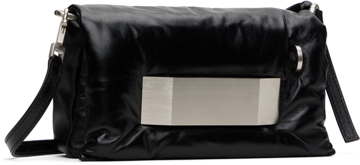 Rick Owens Black Hollywood Pillow Griffin Bag