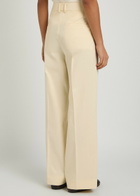 Moncler Straight-leg Cotton-poplin Trousers Beige