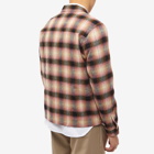 YMC Men's Bowie Zip Check Overshirt in Multi