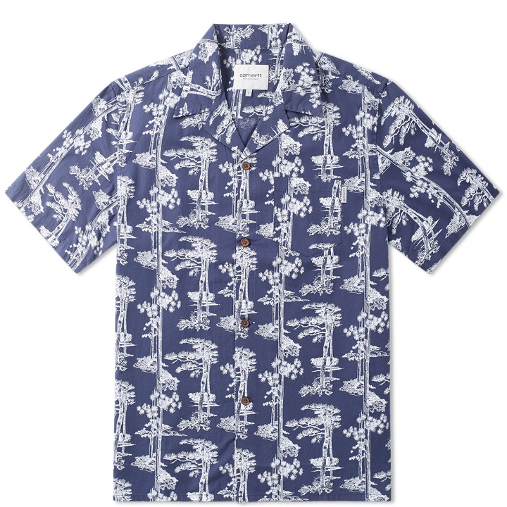 Photo: Carhartt Short Sleeve Hawaiian Pine Shirt