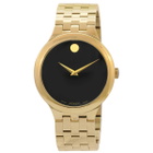 Movado Veturi Quartz Black Museum Dial Unisex Watch 0607417